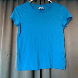 Blue Short Tee